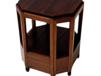 Art Deco Amsterdamse School Side Table, 1920s